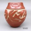 Teresita Naranjo, zzsc3b572, Red jar with a geometric design - Image 4