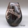 Bernice Naranjo, zzsc3c100, Sienna jar with a sgraffito avanyu and geometric design - Image 3