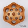 Hubert Candelario, zzsf3c240, Micaceous gold holey pot with cut-outs