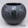 Marvin and Frances Martinez, zzsi3b083m6, Bowl with a feather and geometric design