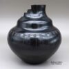 Juan Tafoya, zzsi3b548, Black-on-black double shouldered jar - Image 2