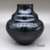 Juan Tafoya, zzsi3b548, Black-on-black double shouldered jar - Image 3