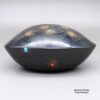 Barbara Gonzales, zzsi3b549, Seed pot with sienna spots and a sgraffito geometric design - Image 3