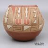 Alvin Curran, zzsj2m512, Polychrome bowl with feather and geometric design - Image 2