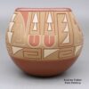 Alvin Curran, zzsj2m512, Polychrome bowl with feather and geometric design - Image 4