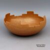 Angie Yazzie, zzta2l250: Gold micaceous prayer bowl