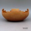 Angie Yazzie, zzta2l250: Gold micaceous prayer bowl - Image 2