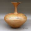 Angie Yazzie, zzta3b100, Micaceous gold jar with fire clouds - Image 3