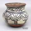 Unknown Tesuque Potter, zzte3b563, Polychrome jar with a geometric design