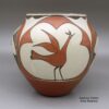 Unknown Zia Potter, zzza2m556, Polychrome jar with a roadrunner and geometric design - Image 3