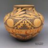 Anderson Jamie Peynetsa, zzzu2m052, Polychrome jar with bird, fine line, and geometric design
