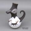 Anderson Peynetsa, zzzu2m144, Polychrome duck jar with deer-with-heart-line and geometric design