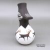 Anderson Peynetsa, zzzu2m144, Polychrome duck jar with deer-with-heart-line and geometric design - Image 2