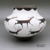 Anderson Peynetsa, zzzu3b071, Jar with deer-with-heart-line design - Image 2