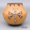 Anderson Jamie Peynetsa, zzzu3b073, Polychrome jar with a frog, dragonfly, and geometric design - Image 2