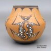 Anderson Jamie Peynetsa, zzzu3b073, Polychrome jar with a frog, dragonfly, and geometric design - Image 3