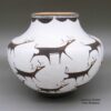 Anderson Peynetsa, zzzu3b231, Jar with a deer-with-heart-line design