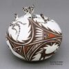 Noreen Simplicio, zzzu3b513, Seed pot with deer-with-heart-line design