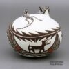 Noreen Simplicio, zzzu3b513, Seed pot with deer-with-heart-line design - Image 3
