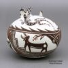 Noreen Simplicio, zzzu3b513, Seed pot with deer-with-heart-line design - Image 4
