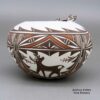 Noreen Simplicio, zzzu3b514, Bowl with deer-with-heart-line design - Image 2