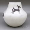 Alan Lasiloo, zzzu3b517, Jar with a deer-with-heart-line design - Image 2