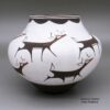 Anderson Peynetsa, zzzu3c032, Jar with deer-with-heart-line design - Image 4