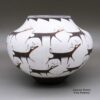 Anderson Peynetsa, zzzu3c130, Jar with a deer-with-heart-line design - Image 2