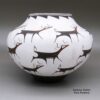 Anderson Peynetsa, zzzu3c130, Jar with a deer-with-heart-line design - Image 4