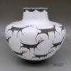 Anderson Peynetsa, zzzu3d072, Jar with deer-with-heart-line design - Image 3