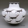Anderson Peynetsa, zzzu3d072, Jar with deer-with-heart-line design - Image 4